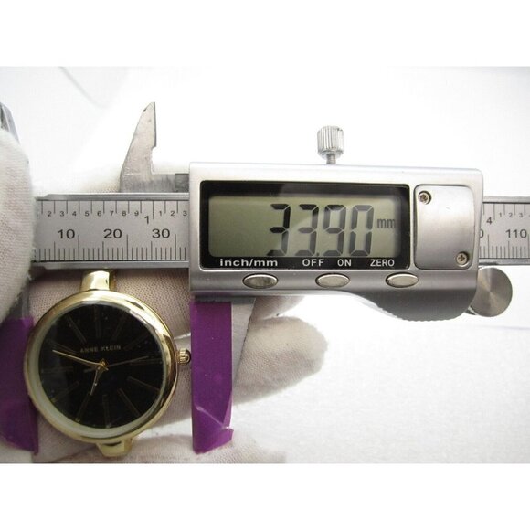 Women Anne Klein Quartz WR Analog 33mm Dial Causal Round Watch (G505) - Picture 2 of 11